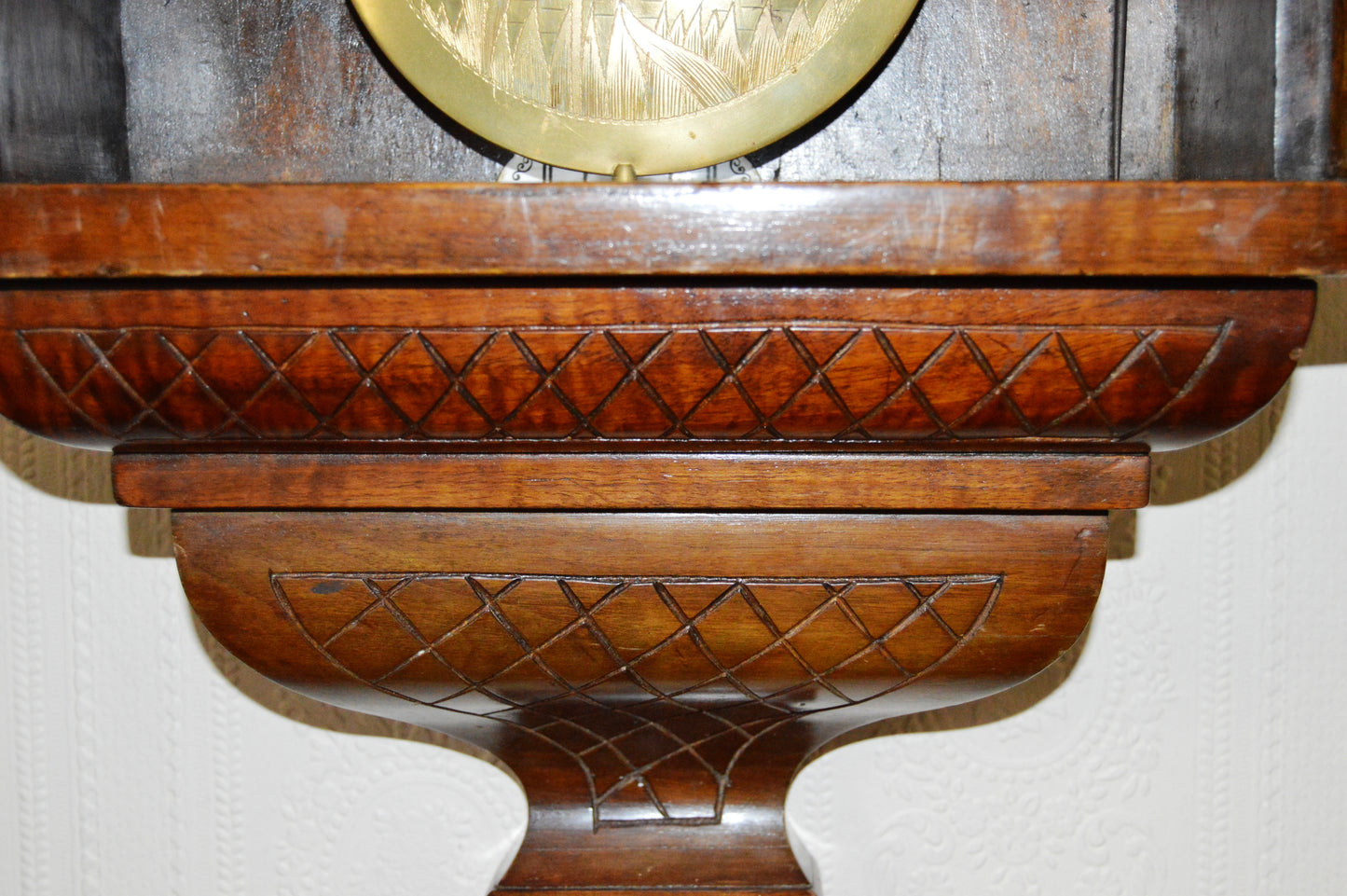 ANTIQUE ORIGINAL GUSTAV BECKER WALL CLOCK HUGE 143 CM VIENNA REGULATOR
