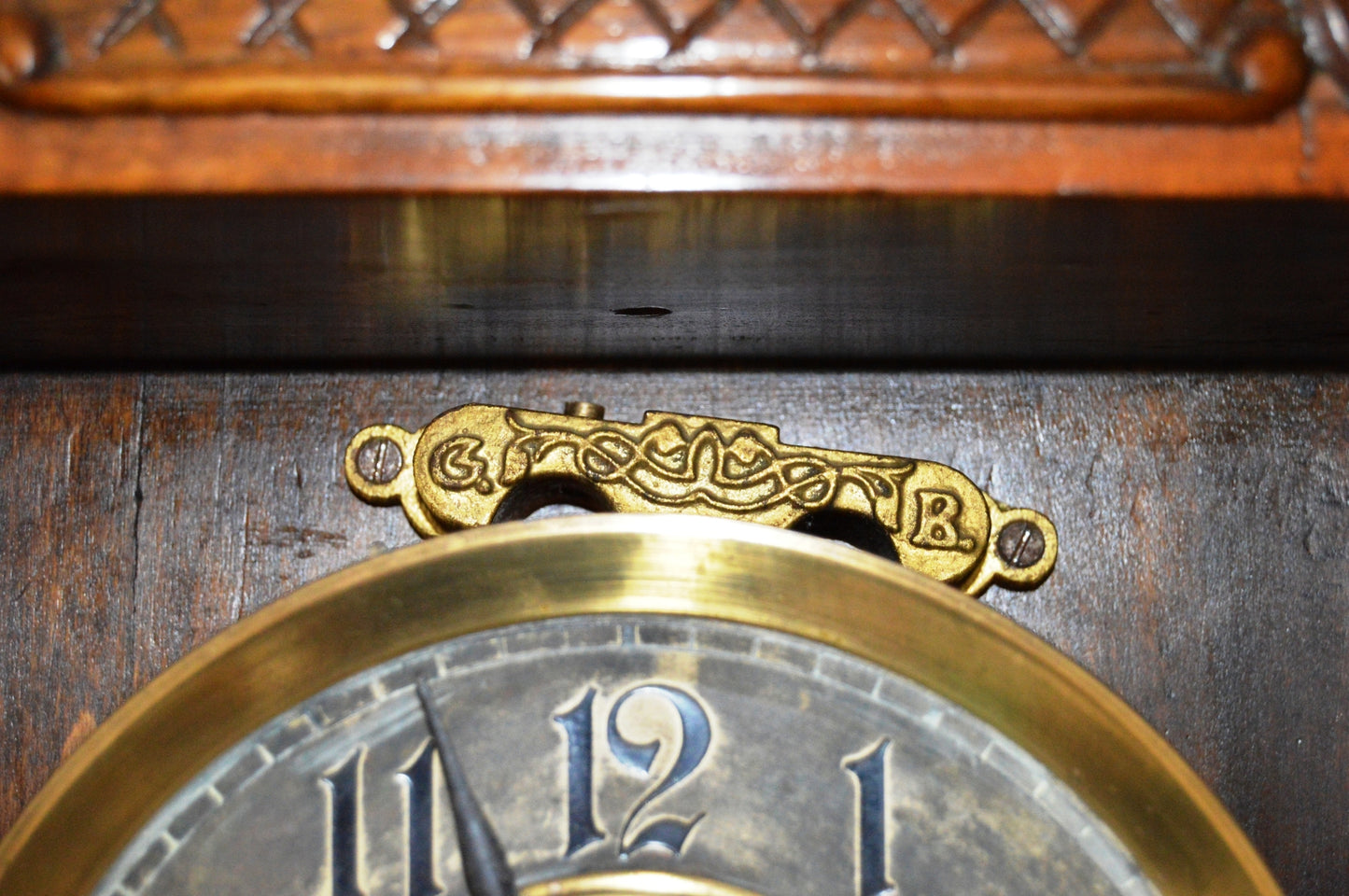 ANTIQUE ORIGINAL GUSTAV BECKER WALL CLOCK HUGE 143 CM VIENNA REGULATOR