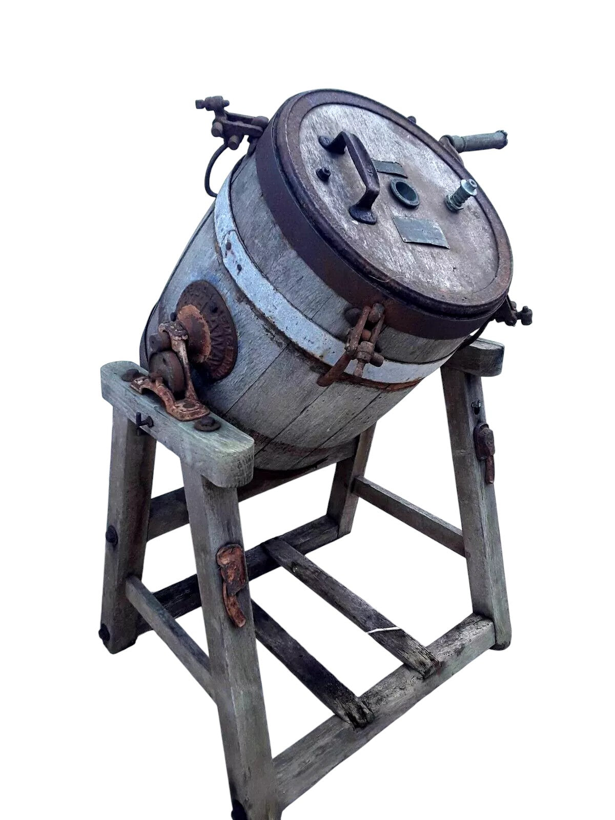 Victorian Shakespearian Butter Churn | Hathaway Maker, Antique English Dairy Collectible
