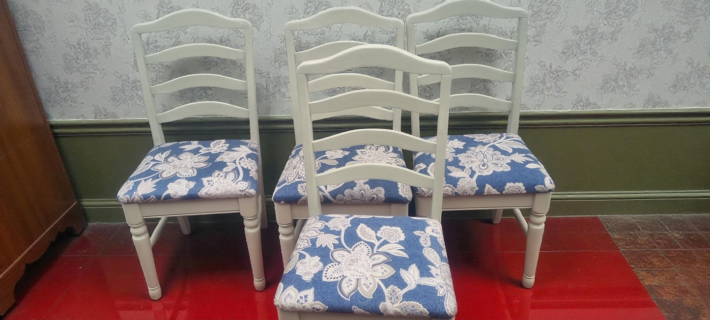 Charming Farmhouse Dining Set – Solid Pine with French Grey Finish