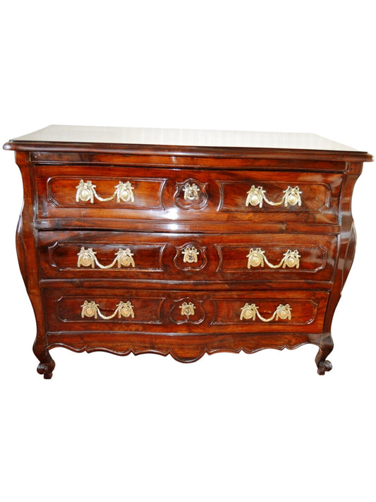 Authentic Louis XV Commode – 18th-Century French Antique Furniture