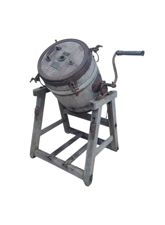 Victorian Shakespearian Butter Churn | Hathaway Maker, Antique English Dairy Collectible