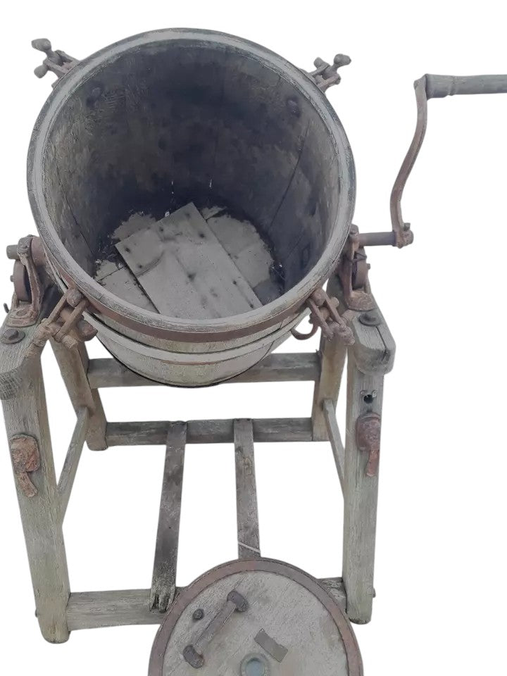Victorian Shakespearian Butter Churn | Hathaway Maker, Antique English Dairy Collectible